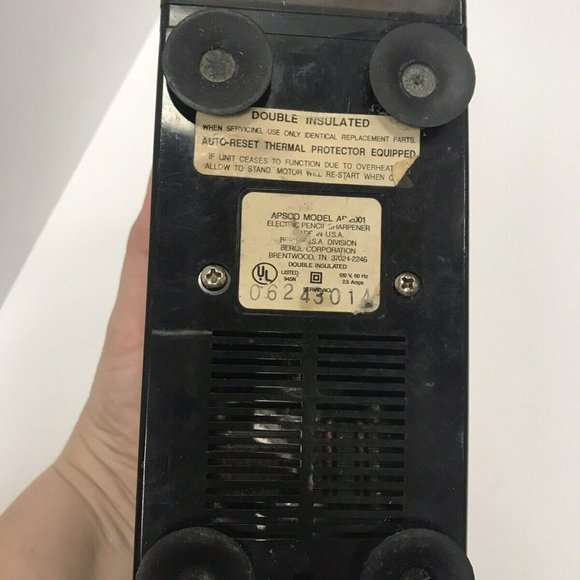 Berol Apsco Electric Pencil Sharpener AP2001 Auto Reset vtg office supplies USA - Picture 5 of 10